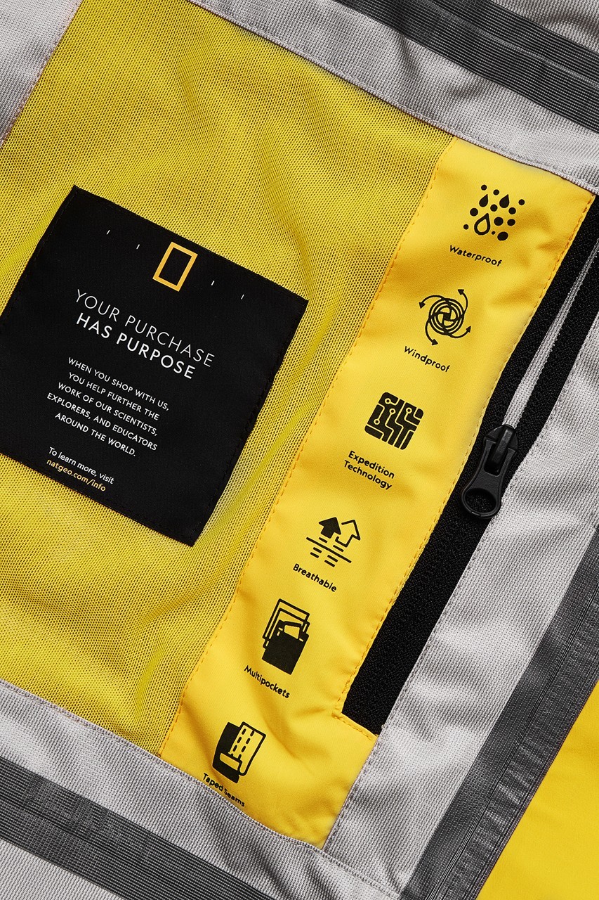 国家地理的户外服饰:难免让人想起STONE ISLAND