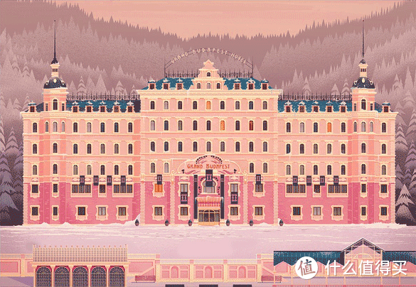 还有人不会配色？不如学习一下布达佩斯大饭店色彩搭配！