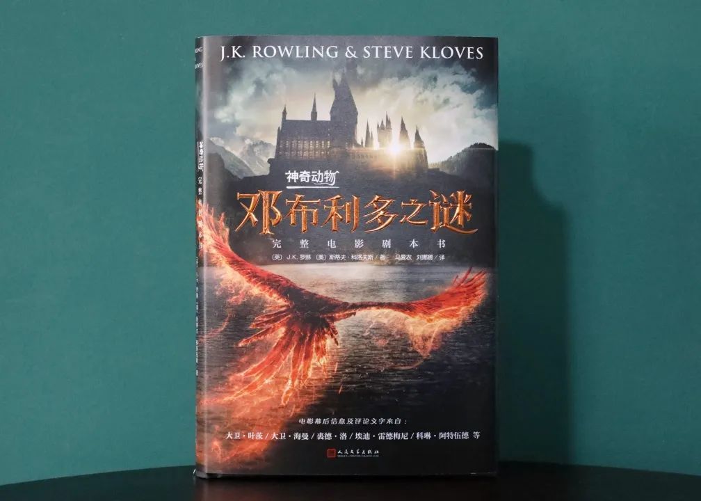《神奇动物:邓布利多之谜》电影剧本书上市啦!