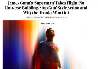 詹姆斯·古恩解读新《超人》：聚焦动作场面与创新视角